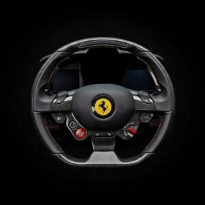 Volant Cuir Rosso Corsa - Ferrari V8 / V12